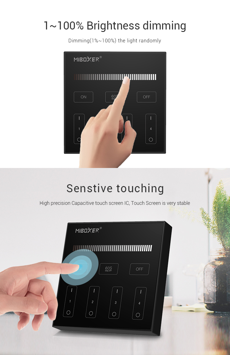 MI SINGLE REMOTE WALL B1-B BLACK - Слика 6