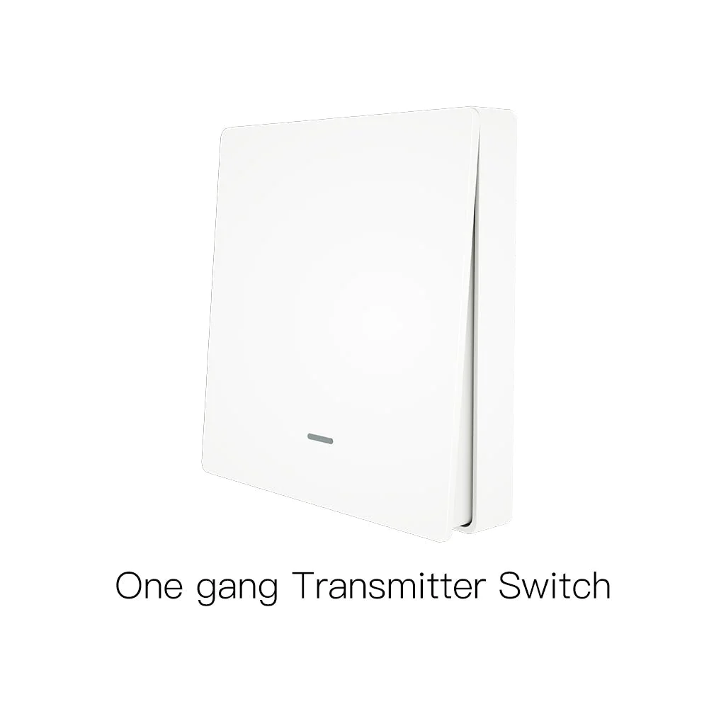 MOES, Push wall Switch, 1 gang, Live + Neutral, Zigbie, ZS-EUB1
