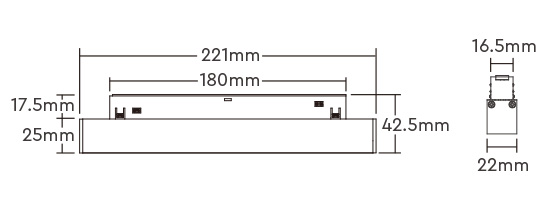 MiBoxer, Magnetna rasterska svetiljka, 10W, CCT, 2.4GHz, LT-MG2-10N-RF - Слика 3