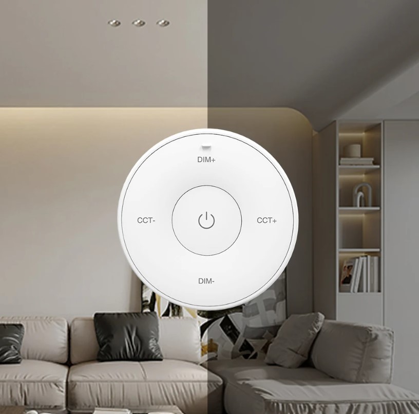 MI REMOTE, Zidni, okrugli, K2S-B, Crni - Слика 8