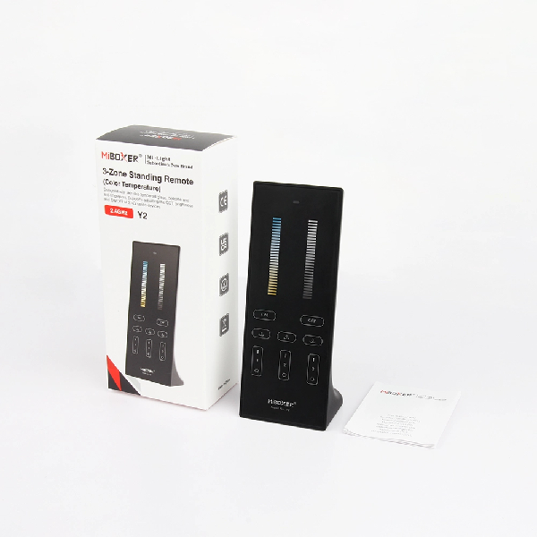 Mi Boxer, Daljinski upravljač vertikalni, 3 Zone, CCT, crni, 2.4GHz, Y2 - Слика 2