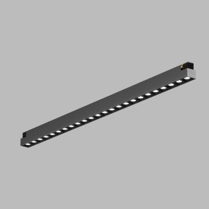 LT12043 SOLVO ŠINSKA RASTERSKA SVETILJKA, crni nikl, 20W, 48V, CCT+DIM