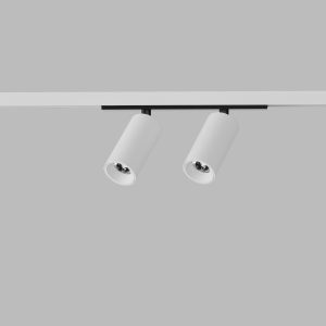 LT12021 SOLVO ŠINSKI REFLEKTOR, Beli, Crna baza, 2x6W, 48V, CCT+DIM