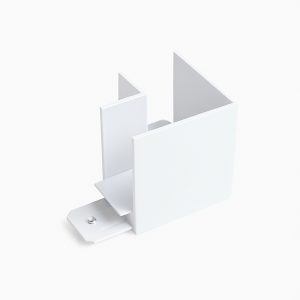 UGAONI ELEMENT 90°( PLAFON NA PLAFON ) ZA BELU ŠINU, 25mm, LTYZ25-L2WH