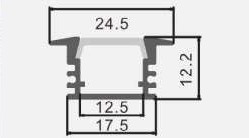 Aluminijumski profil 605 2026 - Слика 2
